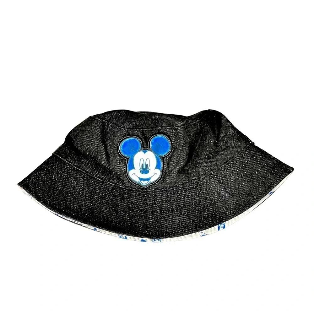 Disney Toddler Reversible Mickey Mouse Bucket Hat One Size Fits Most Black